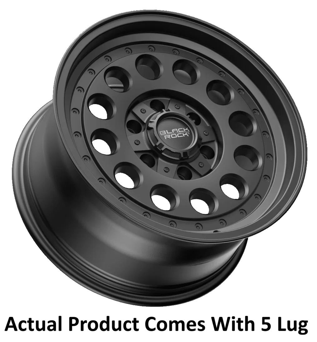 960SB8950 – CARLSTAR Wheel, 18 Inch Diameter x 9 Inch Width 5 x 127 Millimeter/ 5 x 5.00 Inch Bolt Pattern/ 5 x 139.7...